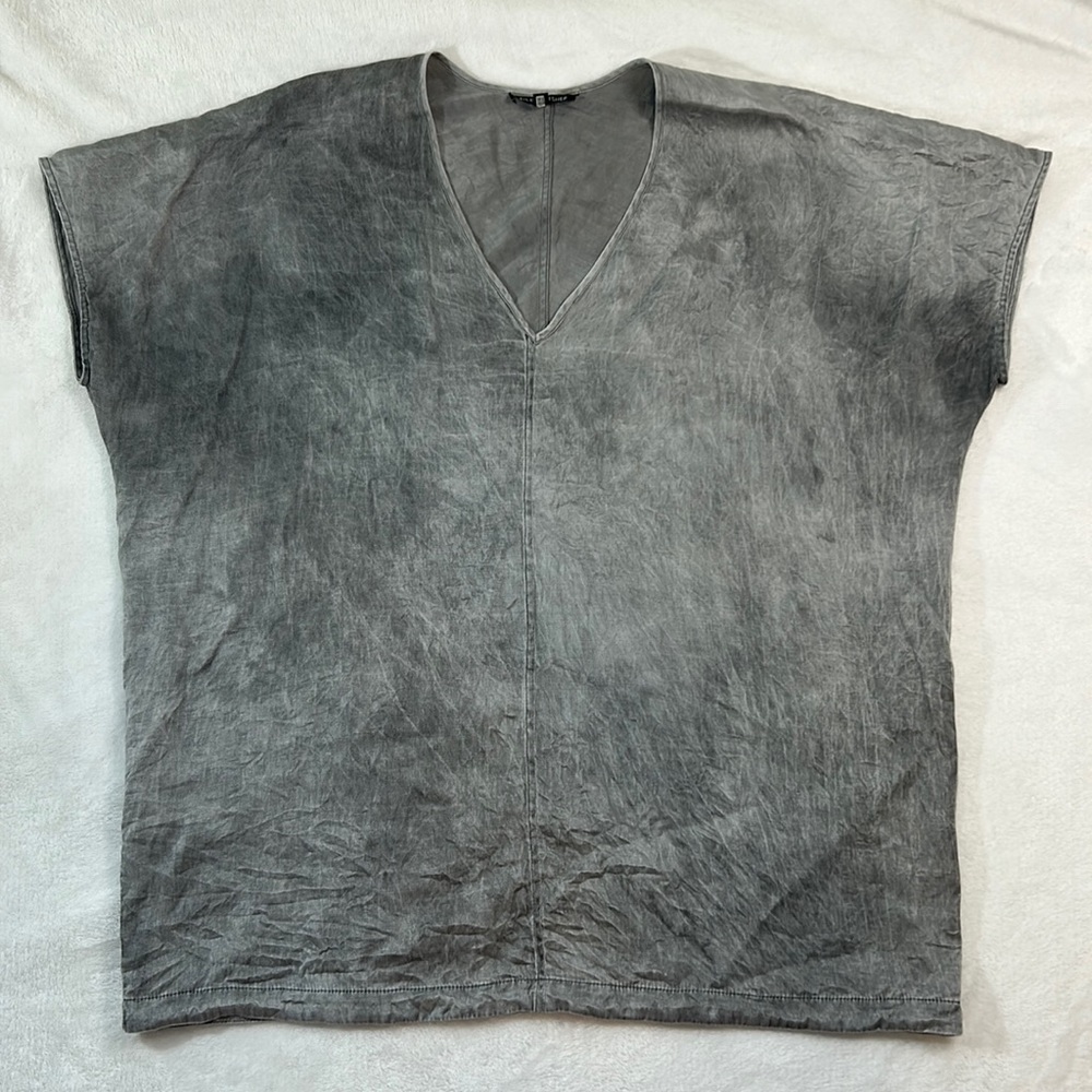 Eileen Fisher Women’s Stonewashed Silk Top Size Medium